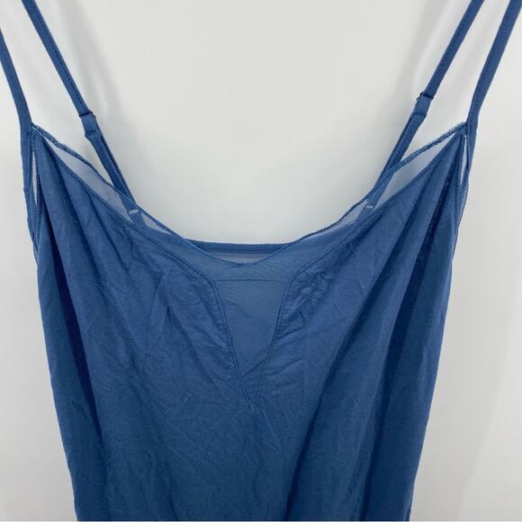 Victoria’s Secret Blue Sheer Slip Chemise Nighty Dress Lingerie Intimates Sz XS - Picture 2 of 9